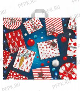 НГ МОДА 60х50+3 (60мкм) ПВД, ТИКО Яркие подарки [25/250]