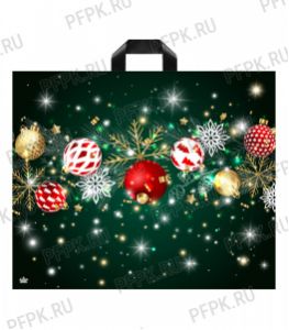 НГ МОДА 60х50+3 (60мкм) ПВД, ТИКО Новогоднее мерцание [25/250]