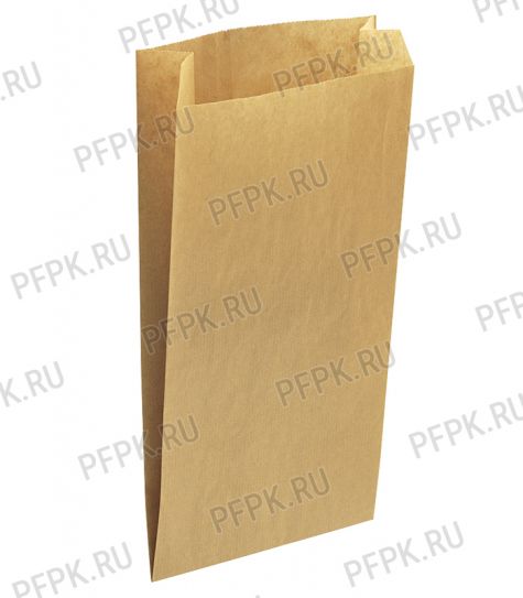 Пакет бум. плоское дно 80х45х185,крафт [2500/2500]