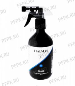 Средство для мытья стекол и зеркал ITALMAS Glass 500мл (9198) [1/15]