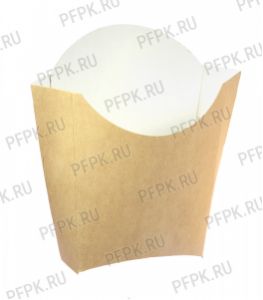 Коробка для картофеля фри крафт (L) ECO FRY DoECO [50/1000]