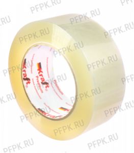 Клейкая лента 48х180 [40 мкм] Прозрачная KRAFT 460101400900 [6/36]