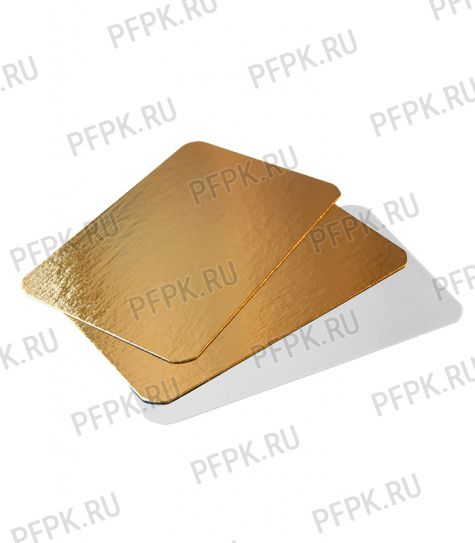 Вакуумная подложка 400х600 усиленная Золото/белый [10/10]