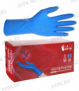 Перчатки латексные хозяйственные ультрапрочные LIBRY HIGH CLASS M (KHR02ULT) [25/250]