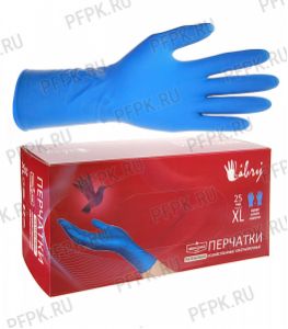 Перчатки латексные хозяйственные ультрапрочные LIBRY HIGH CLASS XL (KHR04ULT) [25/250]