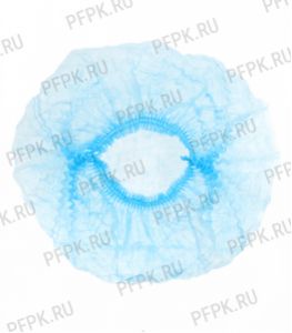 Шапочки медицинские ШАРЛОТТА UNITE (уп. 100 шт) Голубые (007-0943) [1/10]