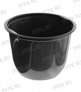 Емкость М-132 750 мл УЮ ЧЕРНАЯ (без крышки) [50/600]