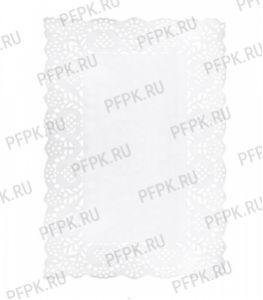 Салфетки ажурные прямоуг. 25х37 см (250 шт. в уп.) КонтинентПак [1/8]