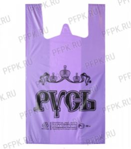 Майка РУСЬ 30+18х55 (27мкм) Фиолетовая [100/1000]