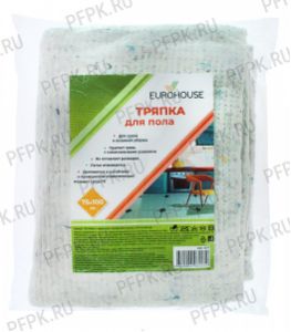 Салфетка бытовая для пола EUROHOUSE, 75х100, х/б Тряпка (12111) [1/30]