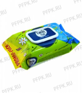 Салфетки влажн. Emily Style ВЫГОДНО с клапаном (уп. 120 шт.) Ромашка [1/14]