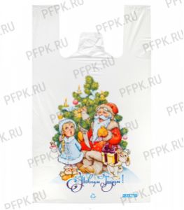 Майка НГ Дед Мороз и Снегурочка 28+16х50 [100/4000]