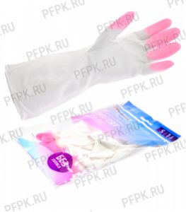 Перчатки виниловые PATERRA COMFORT AND CARE S (402-927) [1/24]