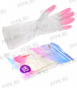 Перчатки виниловые PATERRA COMFORT AND CARE L (402-929) [1/24]