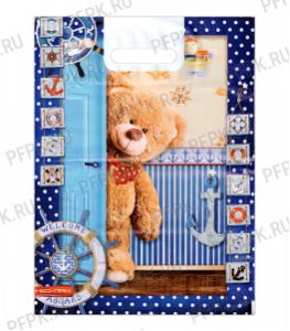 ВЕЛЬВЕТ, вырубная ручка, 30х40 (60мкм) ПВД Тедди [25/1000]