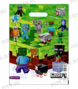 ВЕЛЬВЕТ, вырубная ручка, 30х40 (60мкм) ПВД Майн Крафт [25/1000]