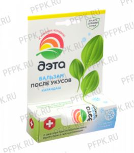 Бальзам-карандаш ДЭТА после укусов насекомых, 10 мл. [1/24]