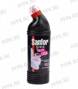 Гель чистящий для сантехники SANFOR GEL WC 750мл [1/15]