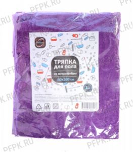 Тряпка для пола из микрофибры КОНТИНЕНТПАК 80х100 [1/50]