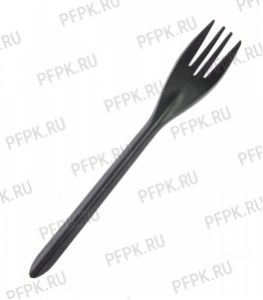 Вилка полипропиленовая КОМПАКТ 170 мм черная [50/1000]