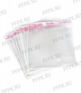 28х36 пакет БОПП с клапаном 3см (25 мкм) со скотчем [100/5000]