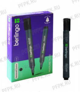 Маркер BERLINGO Multiline PE300, круглый 3мм Черный (293-552/BMc_16201) [12/576]