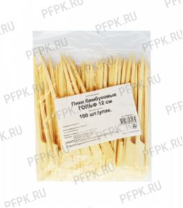 Пики для канапе ГОЛЬФ, 12 cм (уп.100шт) [1/40]