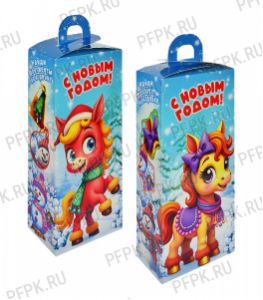 Коробка картон. 600 гр Ириска-Сахарок [1/250]