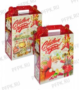 Коробка картон. 900 гр Добрые традиции [1/200]