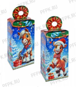 Коробка картон. 500 гр Весельчак [1/325]