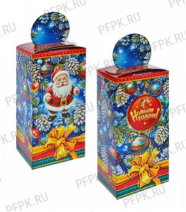 Коробка картон. 500 гр Шишки [1/325]