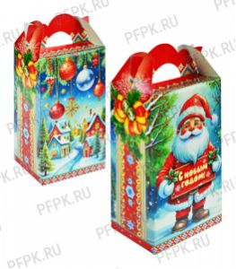 Коробка картон. 800 гр Декор [1/275]