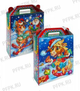 Коробка картон. 1000 гр Лыжню [1/175]