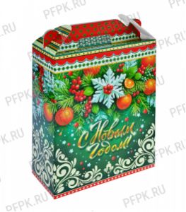 Коробка картон. 1000 гр Зимняя [1/175]