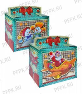 Коробка картон. 1300 гр Самолет [1/120]