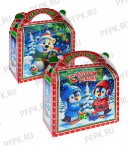 Коробка картон. 1500 гр В лесу [1/150]