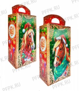 Коробка картон. 1700 гр Конь-огонь [1/90]