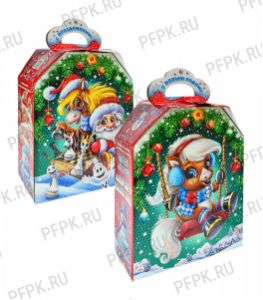 Коробка картон. 2500 гр Качели [1/50]