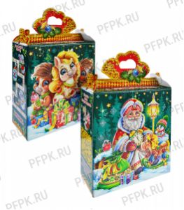 Коробка картон. 2000 гр Веселая компания [1/50]