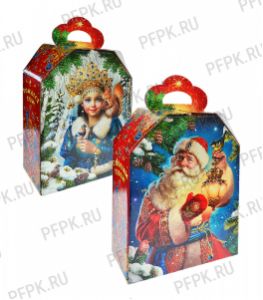 Коробка картон. 2500 гр Дед Мороз [1/50]