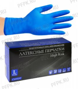 Перчатки латексные HIGH RISK (Хай риск) L (400-402) [25/250]