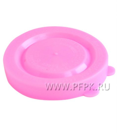 Крышки для банок полиэтиленовые Розовые [350/350]