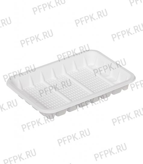 Лоток №2 белый, пластиковый [100/1800]