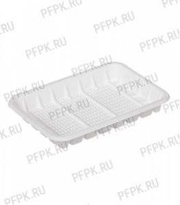 Лоток №2 белый, пластиковый [100/1800]