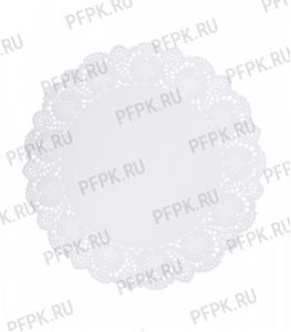 Салфетки ажурные круглые 14 см (250 шт.в уп.) КонтинентПак [1/20]