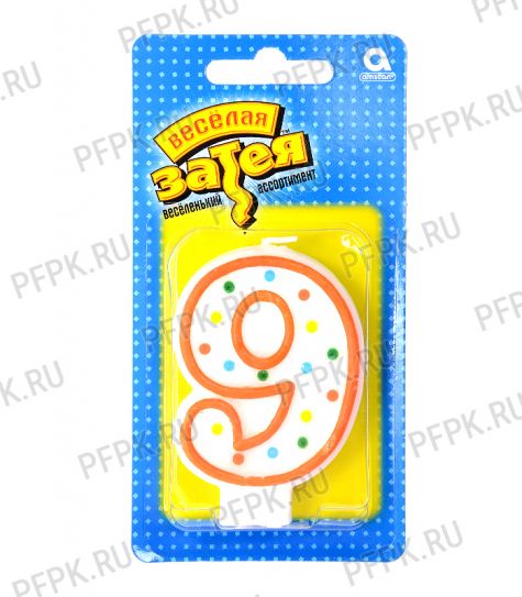 Свеча ЦИФРА № 9 [12/288]