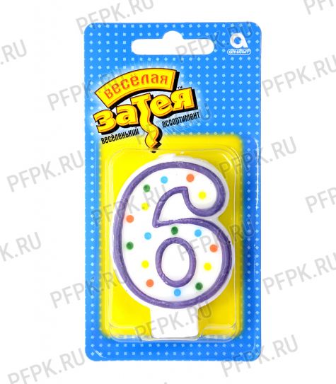 Свеча ЦИФРА № 6 [12/288]