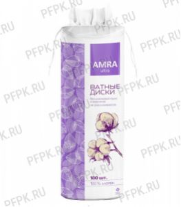 Ватные диски AMRA (уп. 100 шт.) [1/24]