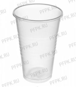 Стакан 200 мл ППЛ Прозрачный (оранжевая этикетка) [100/3000]