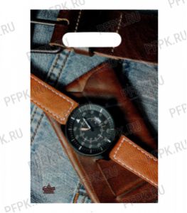 БУТИК, вырубная ручка, 20х30 (30мкм) ПВД, ТИКО Мужское решение [100/3000]